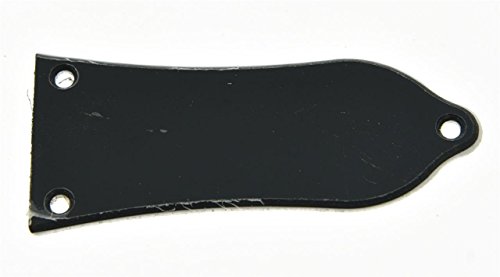 KAISH Cubierta para barra de truss de 2 capas, color blanco y negro, 3 agujeros, para Epiphone Style Les Paul LP