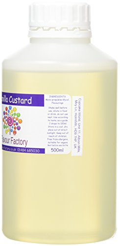 Flavour Factory Intense Food Flavouring Vanilla Custard 500ml