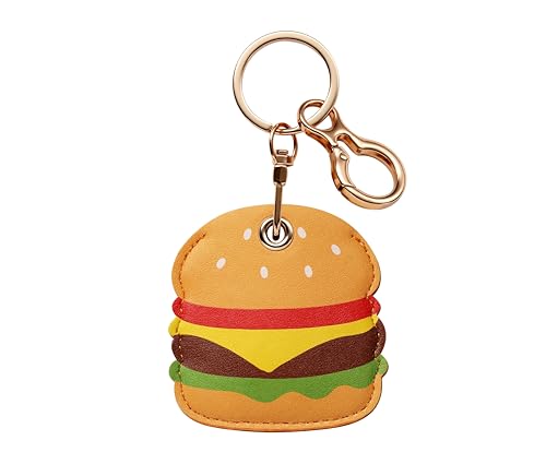 Leather-AirTag-Keychain-Holder-Compatible-with-Apple-AirTag Leather AirTag Keychain Holder Compatible with Apple AirTag - Image 1
