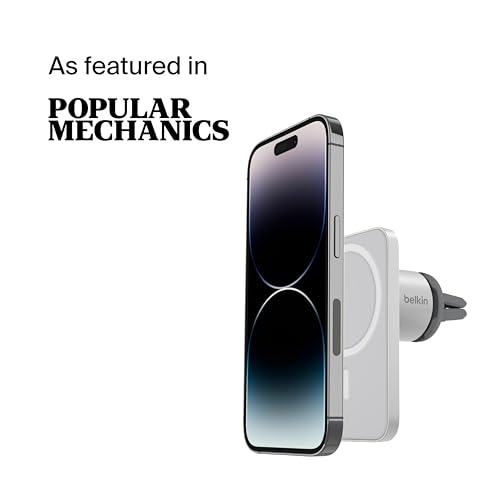 image for Belkin MagSafe Vent Mount Pro - for Car, Magnetic Phone Holder Compati