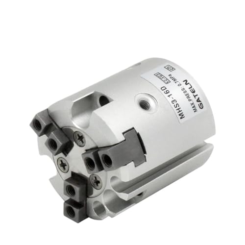 Pince pneumatique parallèle éliminant les chutes de pièces avec vérin MHS3