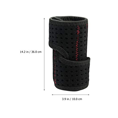 CLISPEED 1 par de Manga de CompressÃ£o de Pulso Pulseira Suporte de Pulso AjustÃ¡vel para Homens Mul