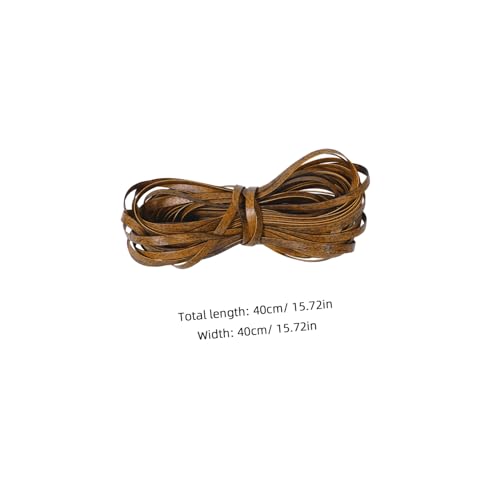 Matériau de tissage synthétique UKCOCO pour kit de réparation de chaise de patio - 3