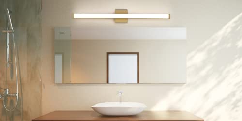 Image of Maxim Lighting Spec Bath Vanity Light | Satin Nickel Aluminum Finish | Contemporary Indoor Light Fixture | Ideal for Bathrooms & Powder Rooms | Dimmable | Home Decor Light Fixture | 52000SN