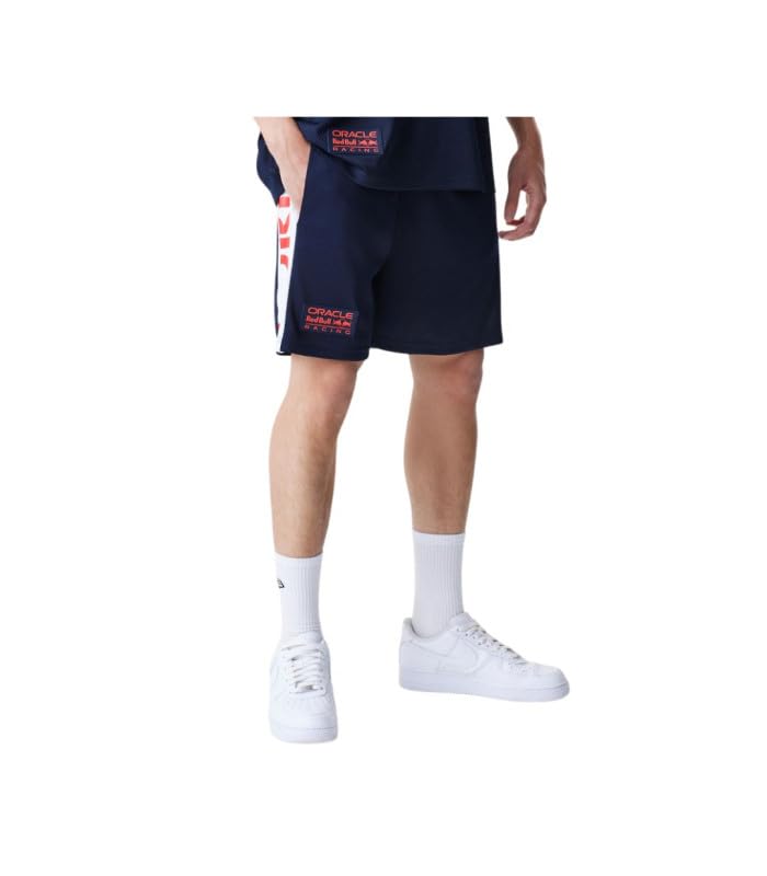 Short Red Bull Racing F1 New Era vêtement sport mesh homme bleu marine