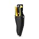 quipuda Lederetui für Gartenscheren, Echtes Leder Gartenschere Lederholster,Werkzeughalter Gürtelhalter für den Gürtel, Tasche für Zangen,Schere oder Gartenmesser Tasche (Gebogene)