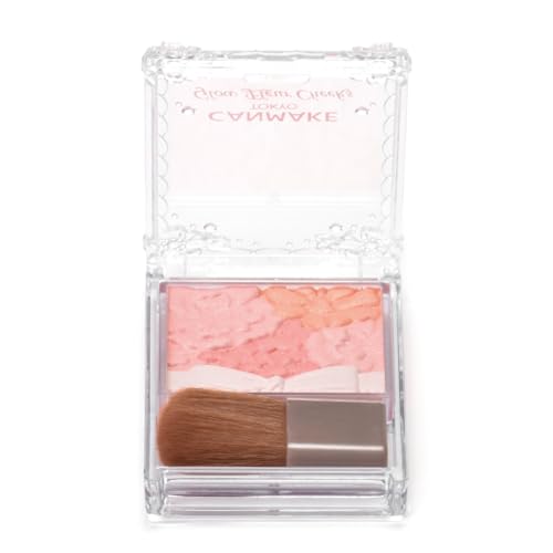 Canmake Tokyo Glow Fleur Cheeks 02 poudre blush texture hydratante