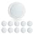 ECOELER 10Pack 6inch LED Flush Mount Disc Light,16.5W Dimmablel Ceiling Lighting Fixture, 4000K Cool White 1000Lm, Low Profile Aluminum Trim Surface Mount Downlight, Energy Star & ETL-Listed