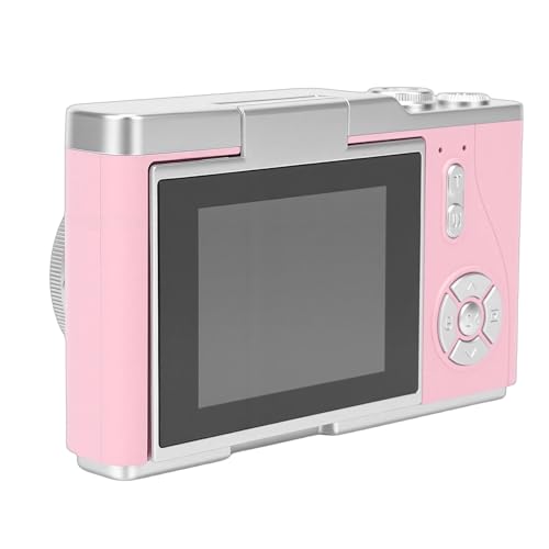Alomejor Cámara Digital 48MP 4K con Pantalla Flip 2.4" Rosa miniatura 3