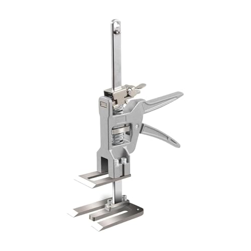 Guolich 1 pezzo Sollevatore di Bordo Resistente,Strumento di Serraggio di Precisione del Braccio Multifunzione Cartongesso per Riparazioni Antiscivolo,Porta Uso Bordo Sollevatore Armadio Jack,200kg