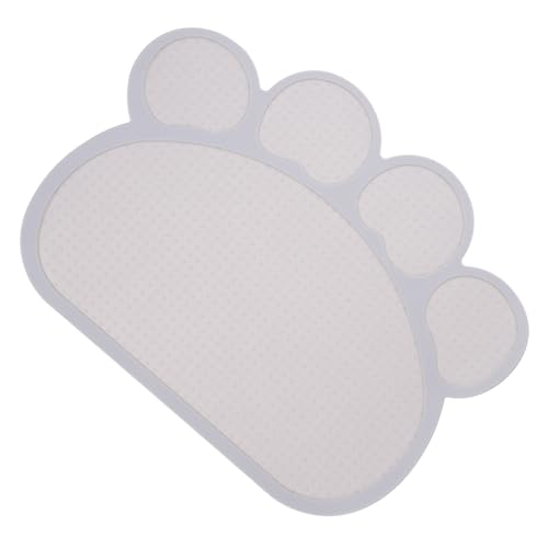 HEMOTON Durable Pet Feeding Pad Cat and Dog Bowl Mat Slow Eating Mat Non-Slip Easy to