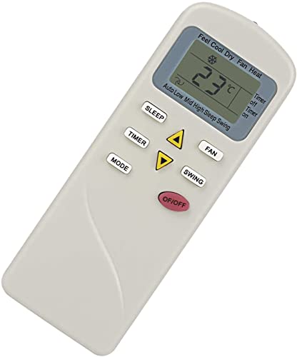 Generic Replacement Royal Tcl Peabody Pioneer Videocon Window Wall Mounted Portable Air Conditioner Remote Control
