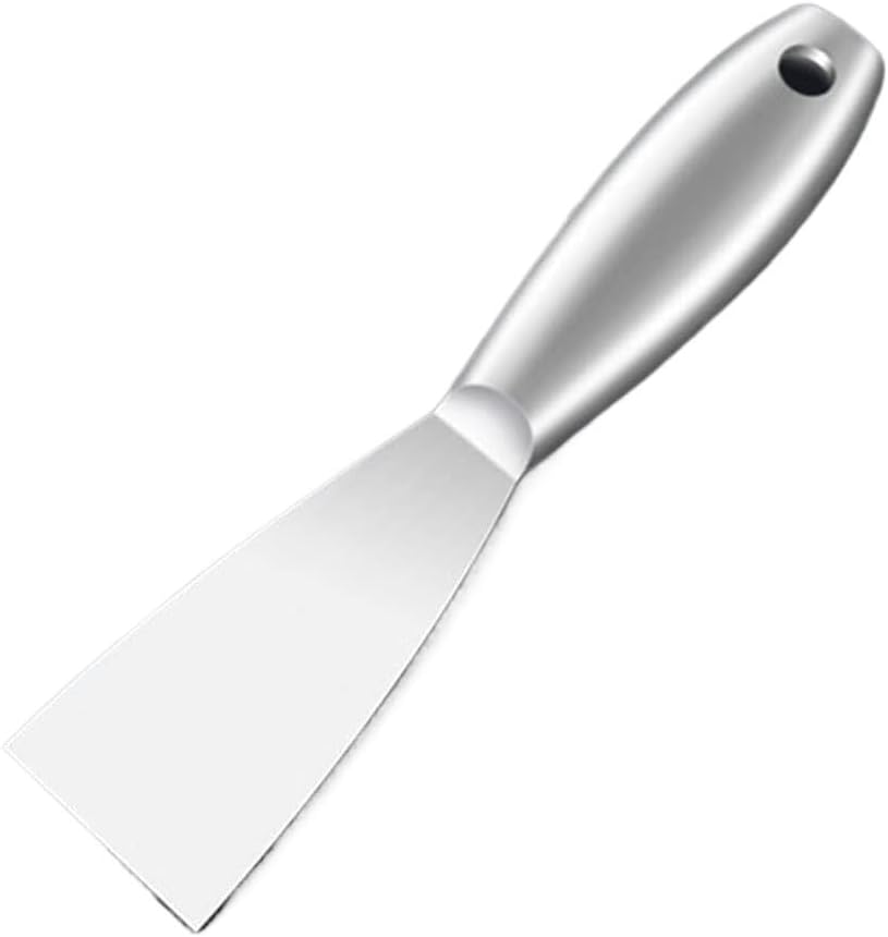 Stainless Steel Wall Scraper Taping Knife Heavy Duty Stiff Putty Knife(3 inch)
