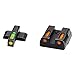 HiViz Litewave H3 Sight Tritium LitePipe Day/Night for HK VP9, Green/Orange litepipes w/White Front Ring