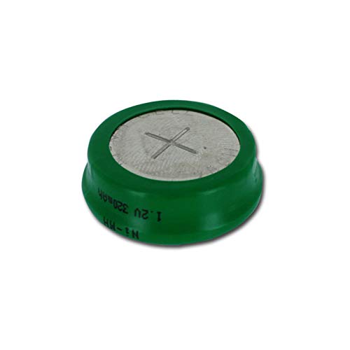 Pila recargable coin button NiMH 320mAh 1.2V