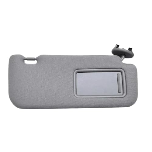 Pare-soleil droit gris avec miroir pour Toyota Corolla et Auris 2008-2013