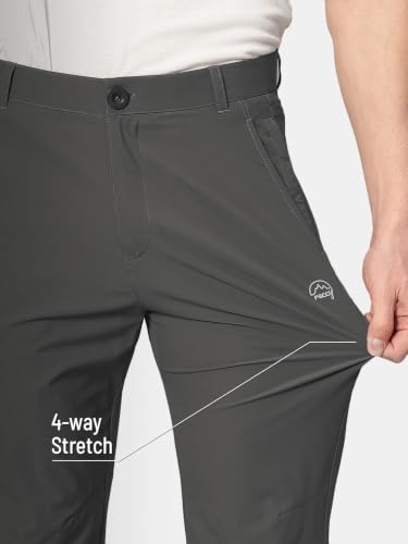 Image of Reccy Men's Trekking Hiking Camping Regular Fit Nomadic Lite Pants - Ultralight, Water Resistant, Highly Breathable, UPF 40 Sun Protection