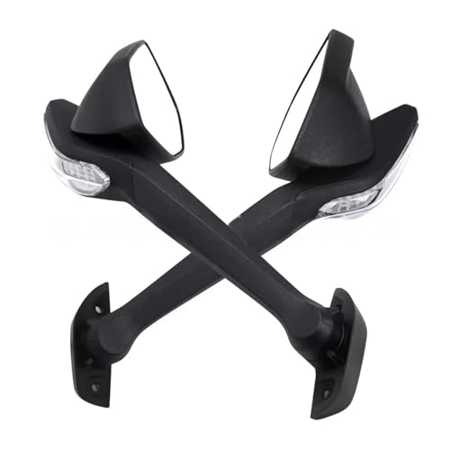 Espejo retrovisor para CFMOTO 450SR con intermitente LED integrado izquierdo 4