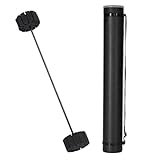 Toparchery Köcher für Pfeile Röhrenköcher 25-42,5 Zoll Kunststoff Pfeilköcher mit Eva Pfeilabscheider Jagd Bogenschießen Zubehör