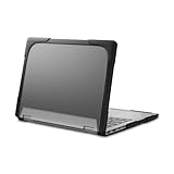 MOSISO Funda Compatible con HP Envy 2 en 1 2K Laptop 14 Pulgadas con Pantalla Táctil 2024 Modelo X360, Esquina Protectora Resistente Parachoques Resistente a los Choques Carcasa Dura Cubierta,Negro