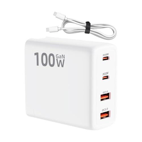 100W PD100W 4�|�[�gUSB�[�d�}���[�dQC3.0 USB C�g�ѓd�b�[�d