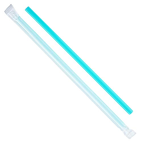 Pitillos gigante Karat 9'' Aqua papel 2500 unidades miniatura 2