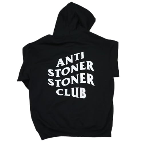 Anti Stoner Stoner Club Core Fleece Full-Zip Hooded Sweatshirt