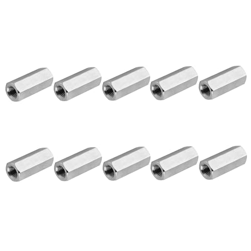 PATIKIL 10#-32 UN F 304�X�e�����X�|�Z�p�����i�b�g 10��20mm / 0.79"�����S�˂����b�h�����i�b�g�X�^�b�f�B���O�R�l�N�^�t�@�X�i�[ �V���o�[�g�[��