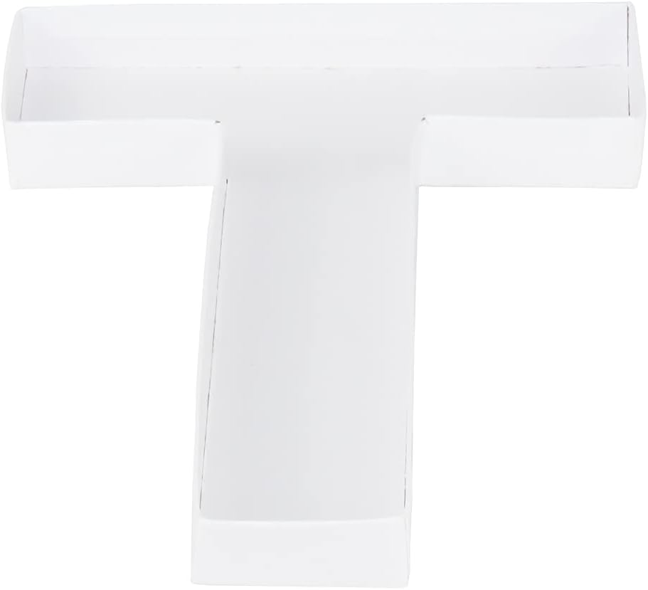 8" Small Fillable Cardboard Letter Shaped Paper Mache Cutouts Candy Tray Food Container(T)