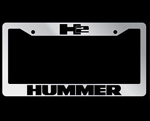 Hummer H2 Chrome License Plate Frame