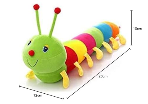 Image of Pack of 4 Elegant Soft Animals Stuffed Plush Fur Soft Toys Combo Set for Kids /Childrens /Boys /Girls Playing Birthday Gift Unicorn,Penguine,Dog,Caterpillar