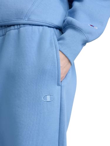 Image of Champion Women's Cinched-Bottom Fleece Sweatpants, Oversized Fit, Midweight