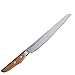 Suncraft Seseragi - Cuchillo de pan (22,3 cm, hoja de 2 sierras)