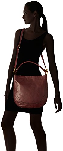 Image of FRYE Melissa Hobo Leather Handbag