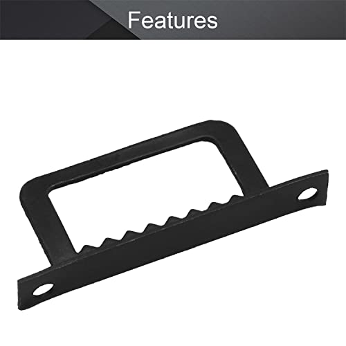Image of MroMax 30PCS Sawtooth Picture Hangers Iron Picture Hangers 1.69 inch x 0.31 inch Double Hole Picture Frames Hangers for Hanging Clock Paintings Artwork Picture Frame Hook Photos Black