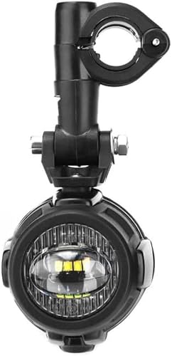 Feu antibrouillard LED moto puissant avec lampe auxiliaire et protections