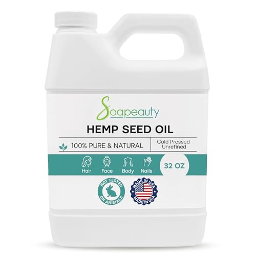 Soapeauty Hemp Seed Oil Unrefined Cold Pressed