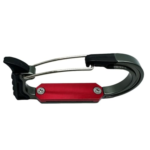 MILLTOR Accesorios para arneses de escalada al aire libre, soporte de herramientas, equipo de rescate de altura, hebilla de gancho