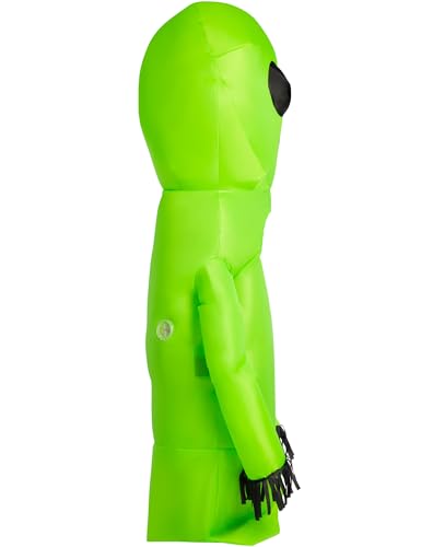 Disfraz infantil inflable de alienígena con brazos ondulados miniatura 3
