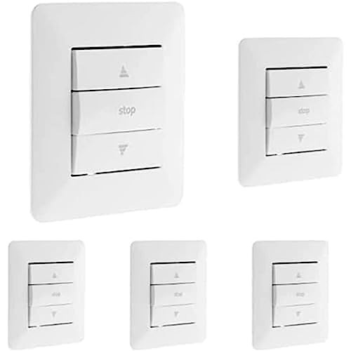Artezo Commande volet roulant Blanc, Paquet de 5
