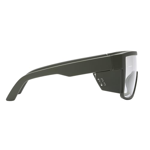 Image of UV400 Transition Photochromic Safety Glases Light to Dark Grey Lens ANSI Z87 Impact Approved