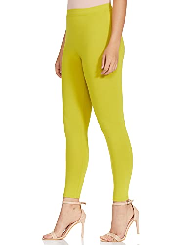 Image of Max Women's Regular Fit Lime Leggings XL