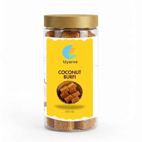 Best Indian Sweets to Make for Festive Guests 17 Uyarve Nariyal Coconut Jaggery Burfi 200g - No White Sugar | Fres...