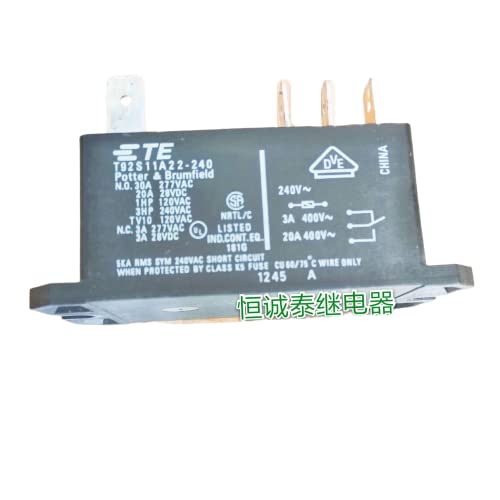 2pcs new t92s11a22-240 imported 30A / 277VAC t92s11a22-240 relay AC240V