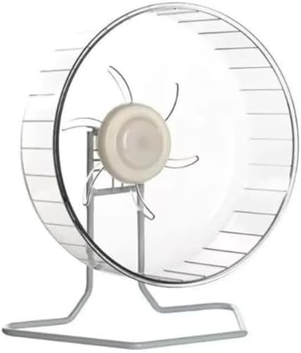 Maryseaハムスター 回し車 静か ハムスター おもちゃ サイレントホイール フライングソーサー ハムスター まわし車 小動物用 チンチラ ストレス解消 ハリネズミ ケージ アクセサリー 置き型 ペット用品 理想的な遊び場 (直径 20cm)