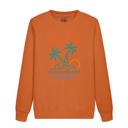 Sweatshirt enfant tropical vibes pour capturer l'esprit des vacances à la plage
