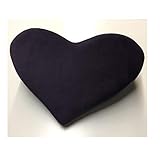 LIBERAT0R Heart Pillow, Plum