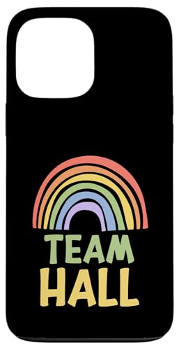 Happy Colorful Team Hall Rainbow Pride Green Yellow X}zP[X iPhone 13 Pro Max p
