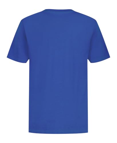 Image of Nautica Boys' Short Sleeve Solid V-Neck T-Shirt, Soft, Comfortable, Relaxed Fit