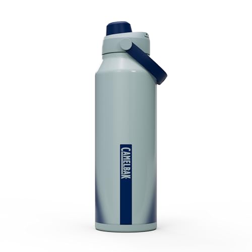 Image of CamelBak Thrive Chug Stainless Steel Water Bottle 40oz, Deep Sea Dawn
